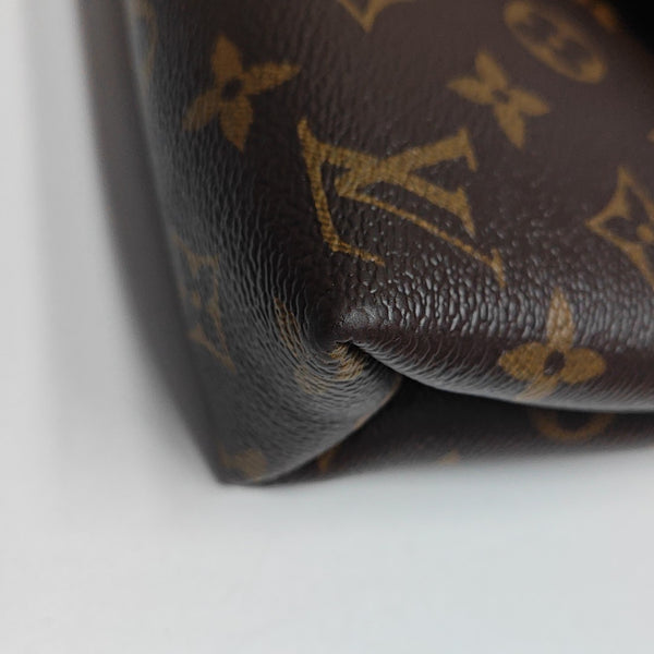 PALLAS BB Monogram Coated Canvas Brown