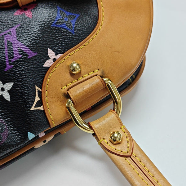 LV × TM CLAUDIA Monogram Coated Canvas Black