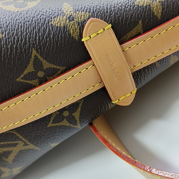 CARRYALL MM Monogram Coated Canvas Brown
