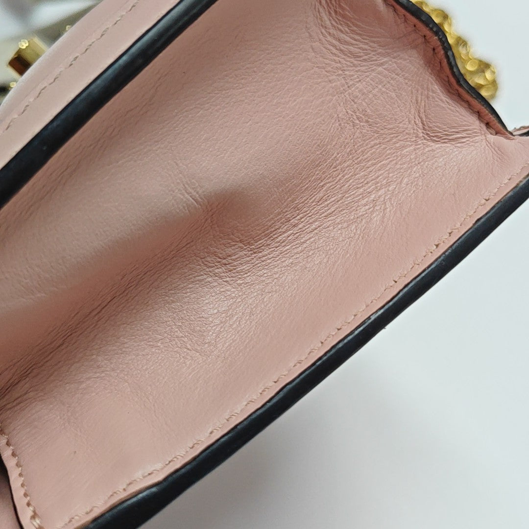 GG Matelassé Quilted Calfskin Pink