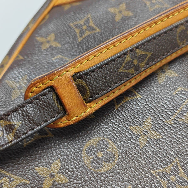 DANUBE Monogram Coated Canvas Brown