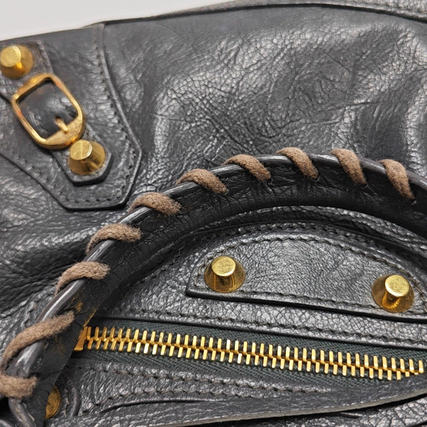 Classic City Mini Lambskin Gray