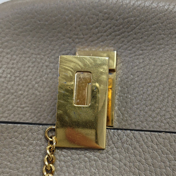 Drew Mini Calfskin Gray