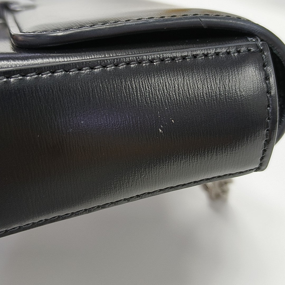 TRIOMPHE Small Calfskin Black