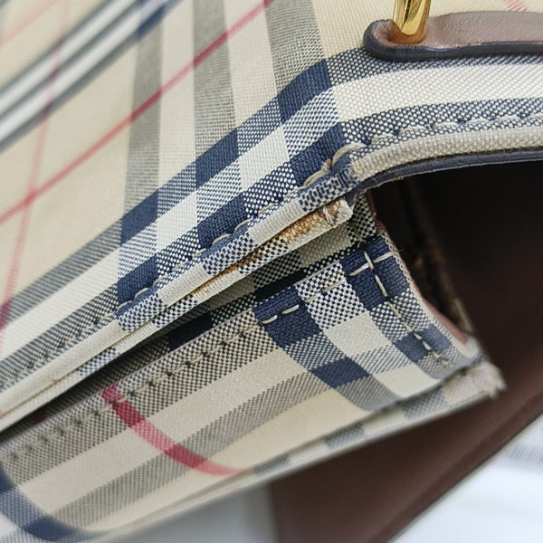 Canvas Shoulder Bag Beige
