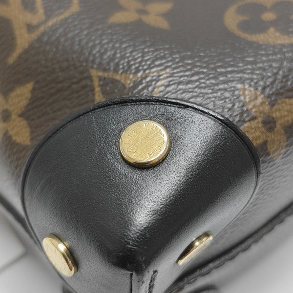 PETITE MALLE Monogram Coated Canvas Brown