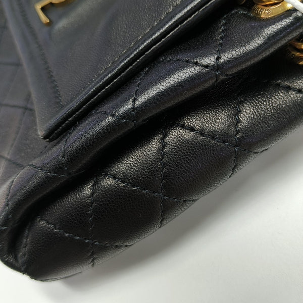 NOLITA Mini Quilted Lambskin Black