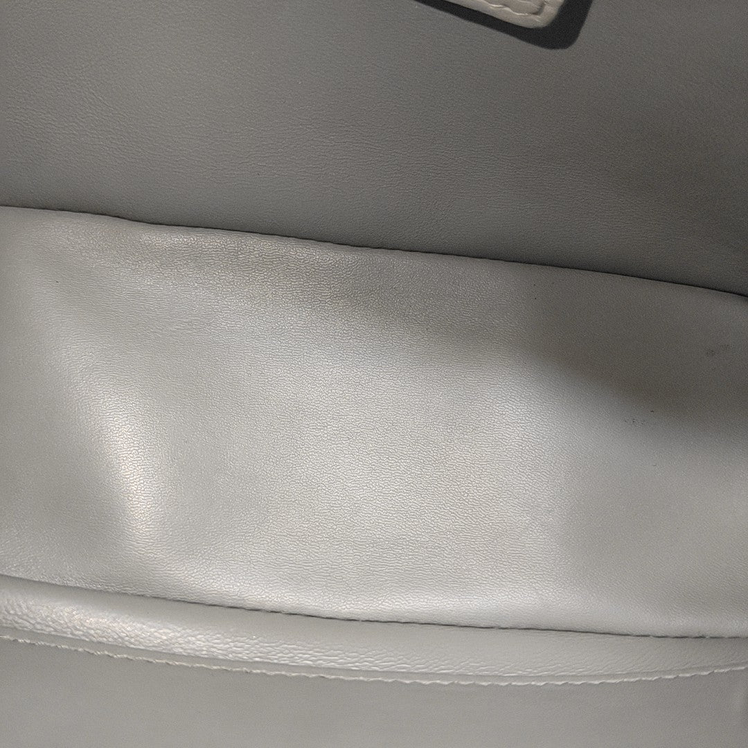 Dior Caro Medium Cannage Calfskin Gray