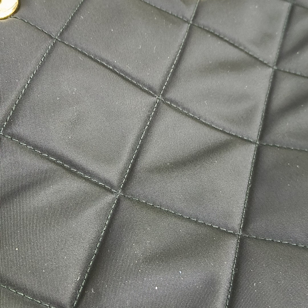 Re-Edition 1995 Chaîne Quilted Nylon Black