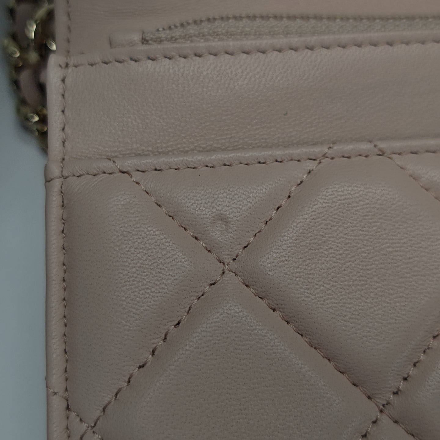Quilted Lambskin Shoulder Bag Pink