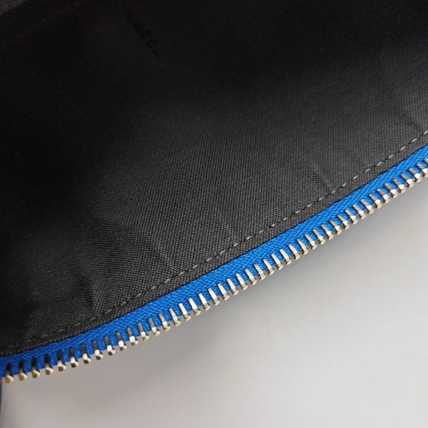 Leather Crossbody Bag Blue
