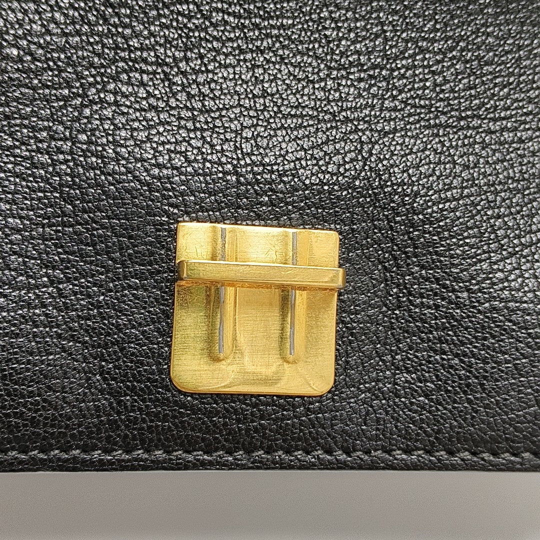 Miu Lady Calfskin Black