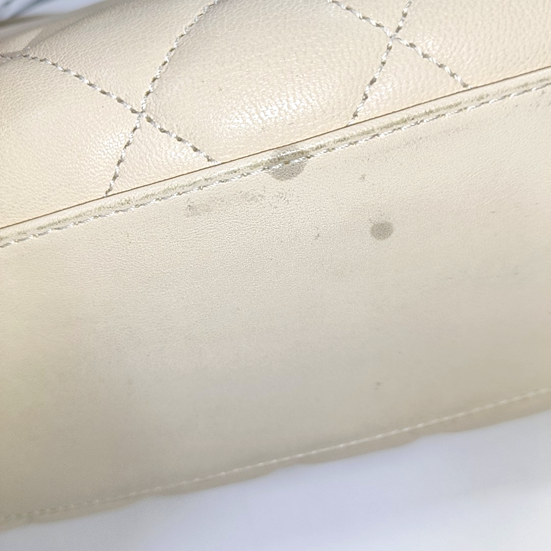 Quilted Lambskin Beige