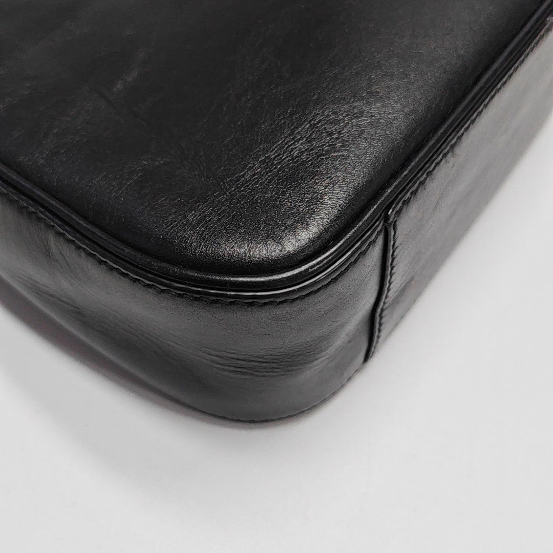 LE 5 À 7 Small Calfskin Black