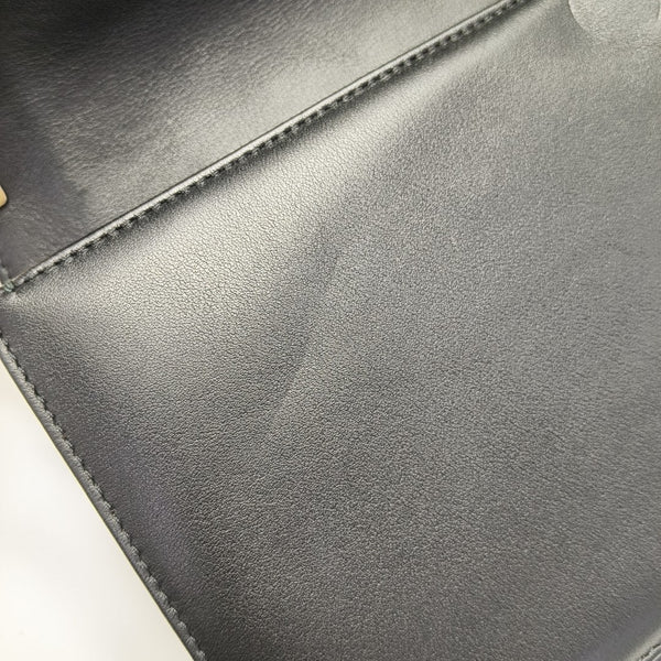 BOY CHANEL Medium Quilted Calfskin Black