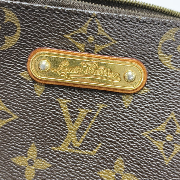 EVA Monogram Coated Canvas Brown