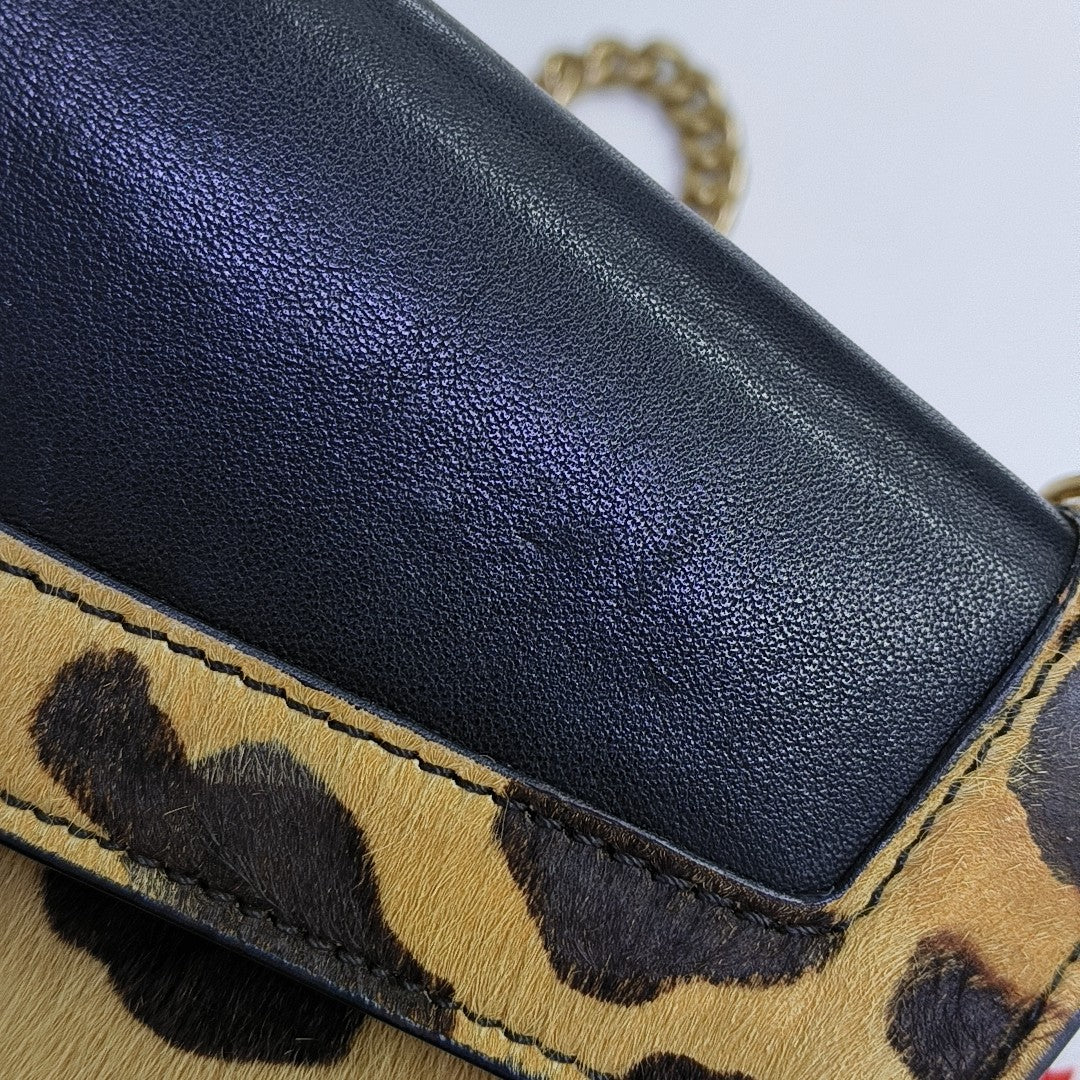 Horsehair Shoulder Bag Brown