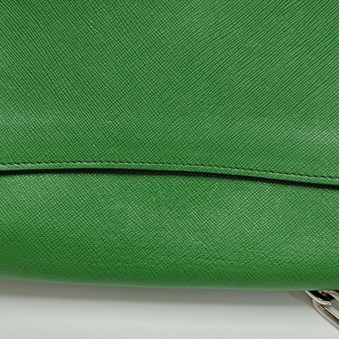 Sound Bag Saffiano Calfskin Green