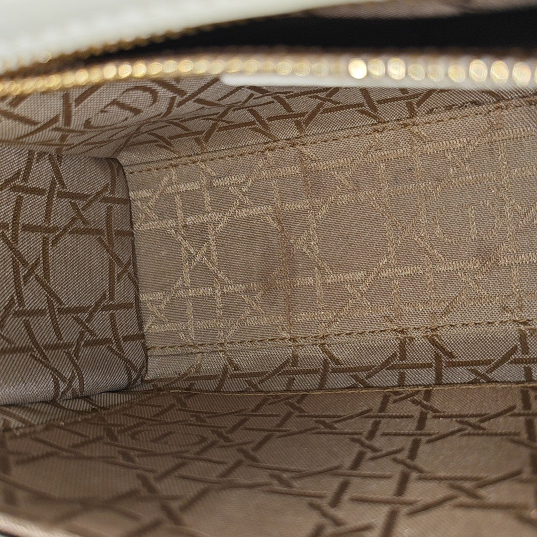 Lady Dior Small Cannage Lambskin White