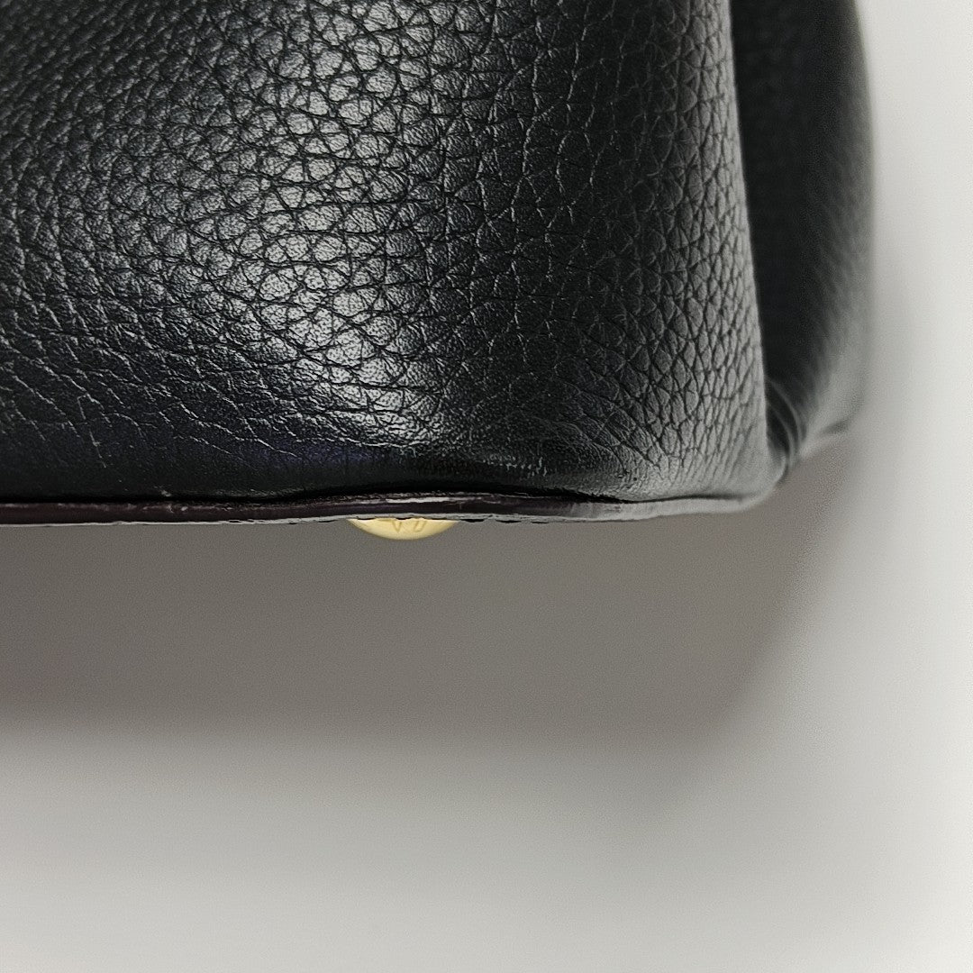 CAPUCINES GM Calfskin Black