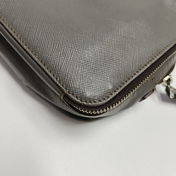 Calfskin Clutch Gray
