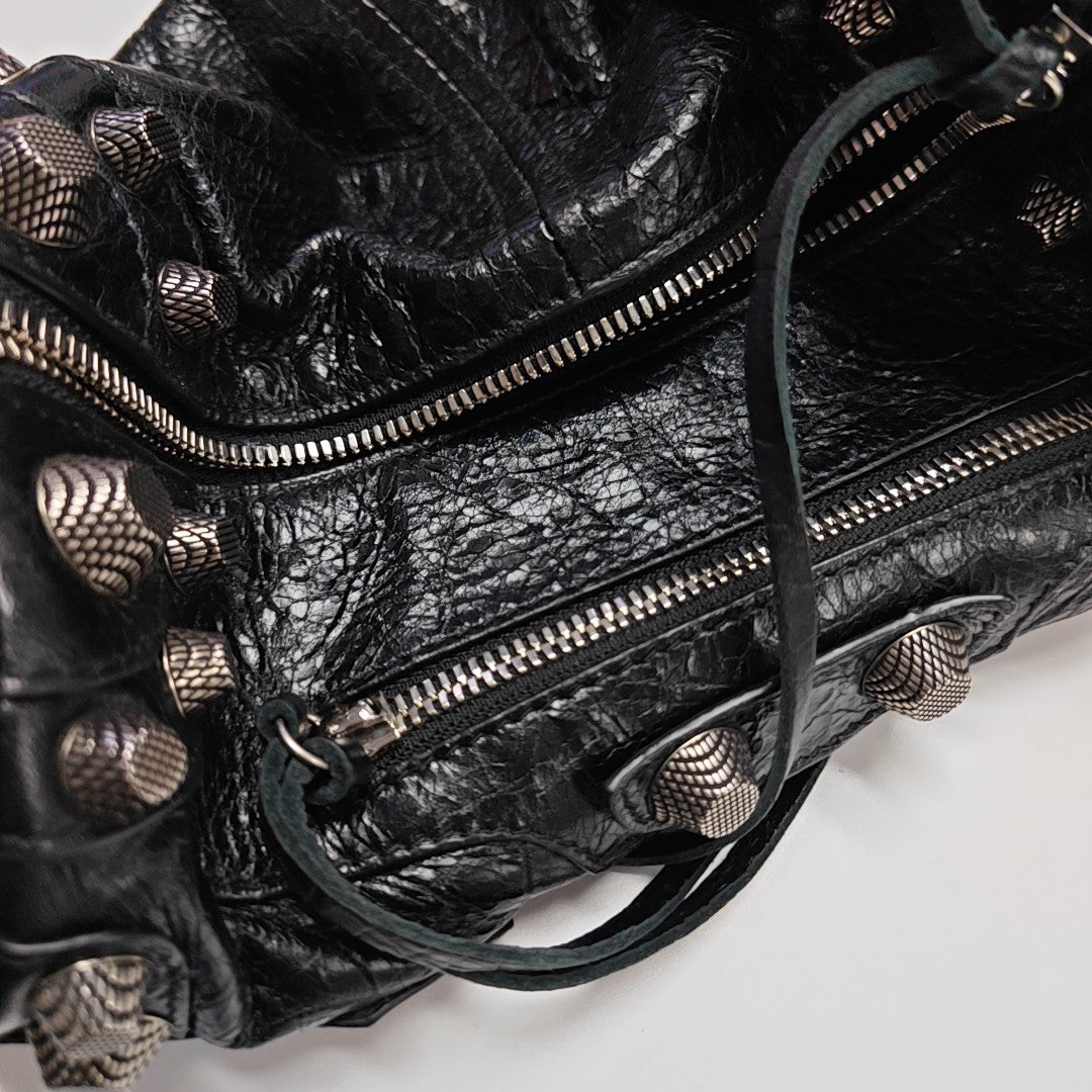 Lambskin Shoulder Bag Black