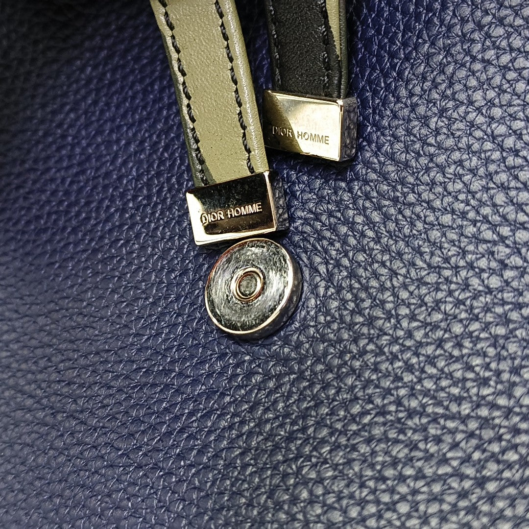 Calfskin Backpack Blue