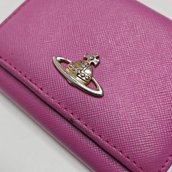 Leather Wallet Pink