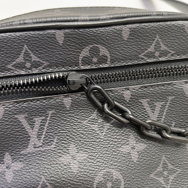 SOFT TRUNK Mini Monogram Coated Canvas Black