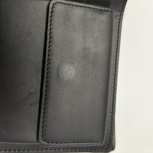 Puzzle Calfskin Black Wallet