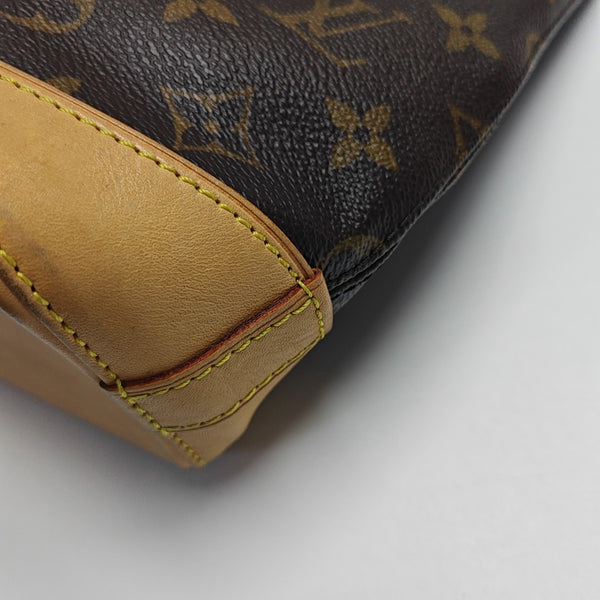 LOCKIT PM Monogram Coated Canvas Brown