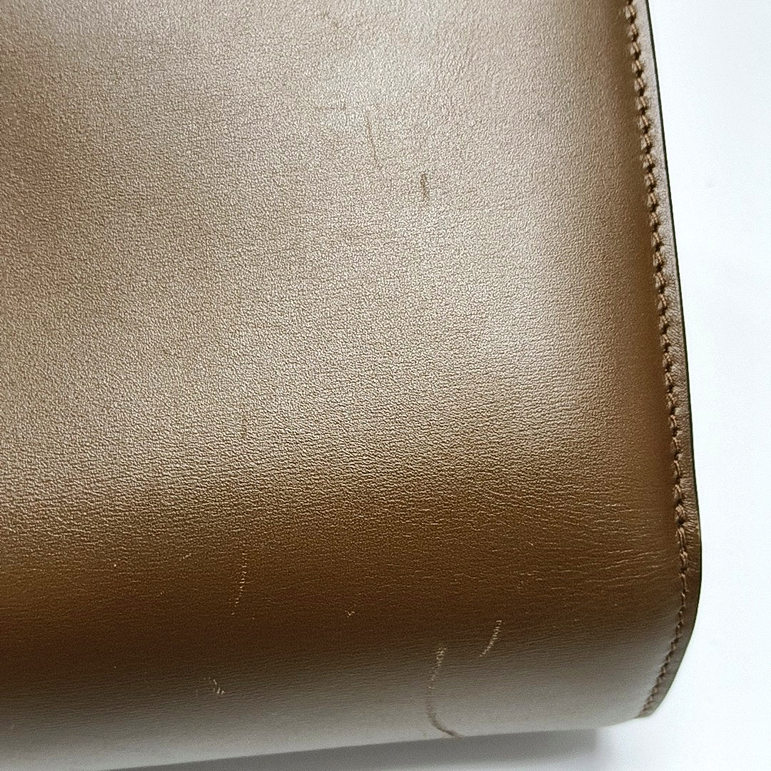 CLASSIC BOX Mini Calfskin Brown