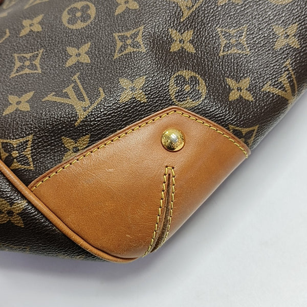 ESTRELA GM Monogram Coated Canvas Brown