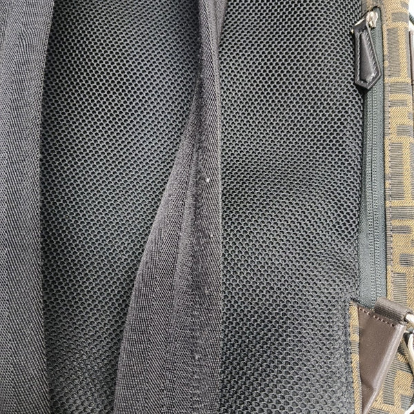 FENDI Strike Large Canvas Brown