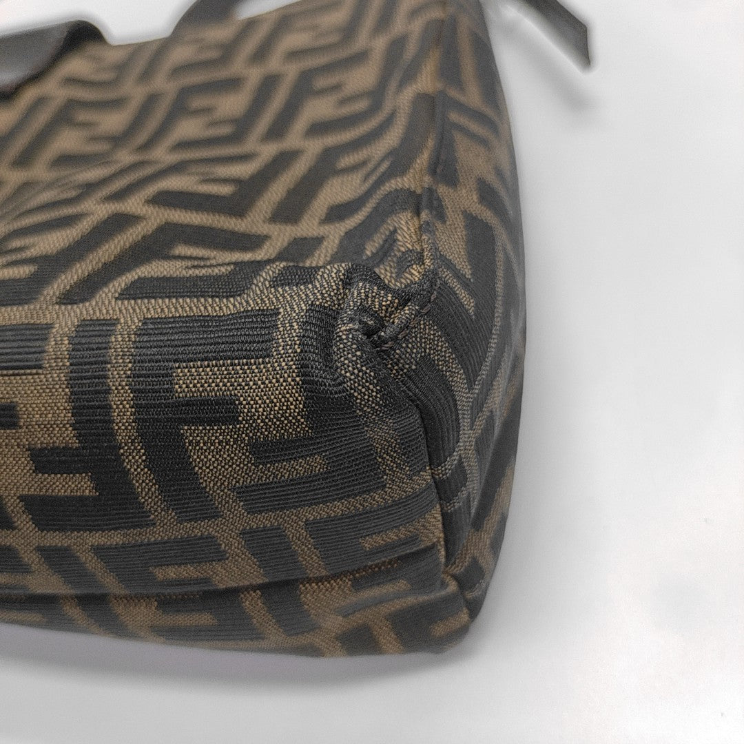 Canvas Shoulder Bag Brown