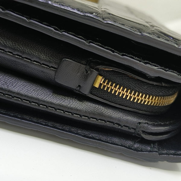 B. Calfskin Black