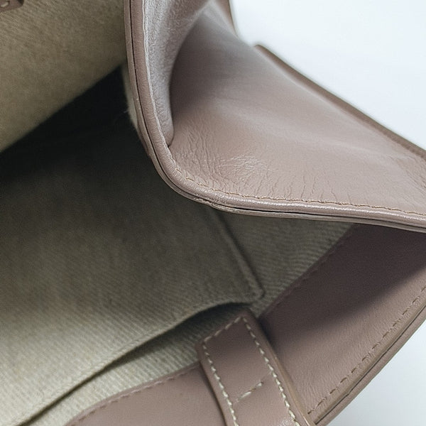 Woody Large Quilted Calfskin Beige