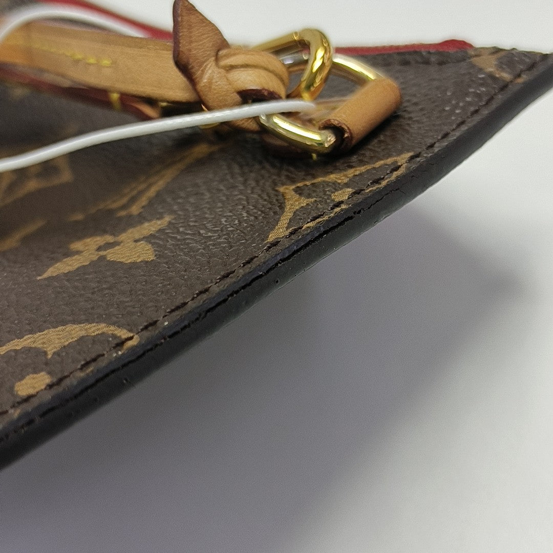NEVERFULL PM Monogram Coated Canvas Brown