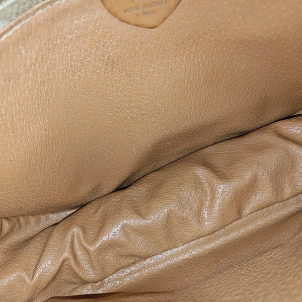 MACADAM CLUTCHES Coated Canvas Brown