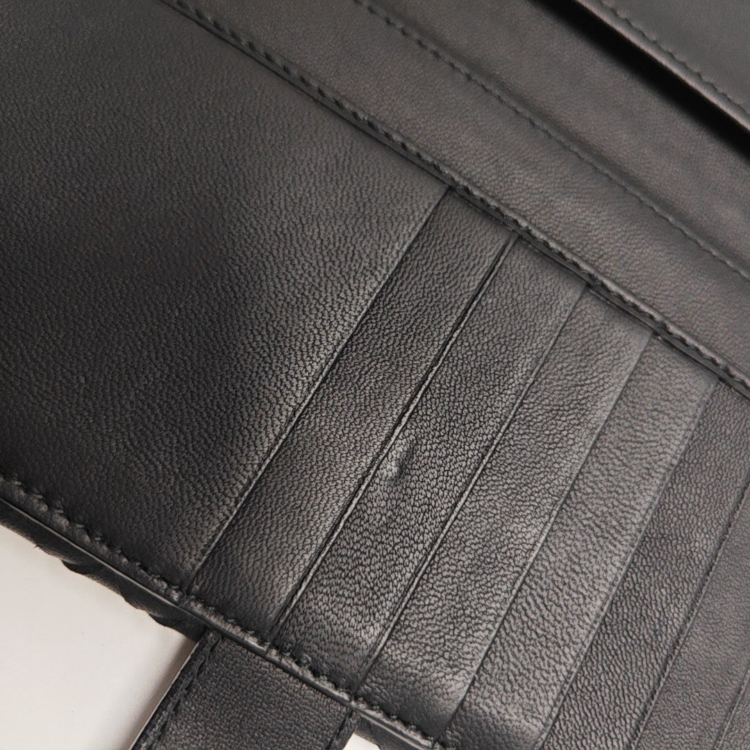 Lambskin Wallet Black