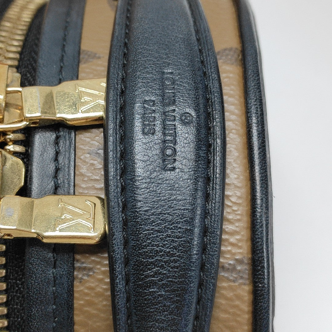 BOITE CHAPEAU Mini Monogram Coated Canvas Brown
