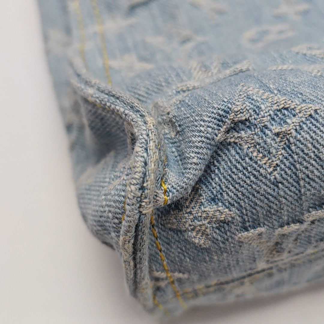ONTHEGO PM Monogram Denim Blue