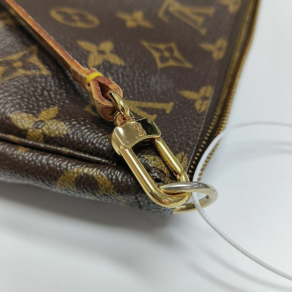 ACCESSOIRES Monogram Coated Canvas Brown