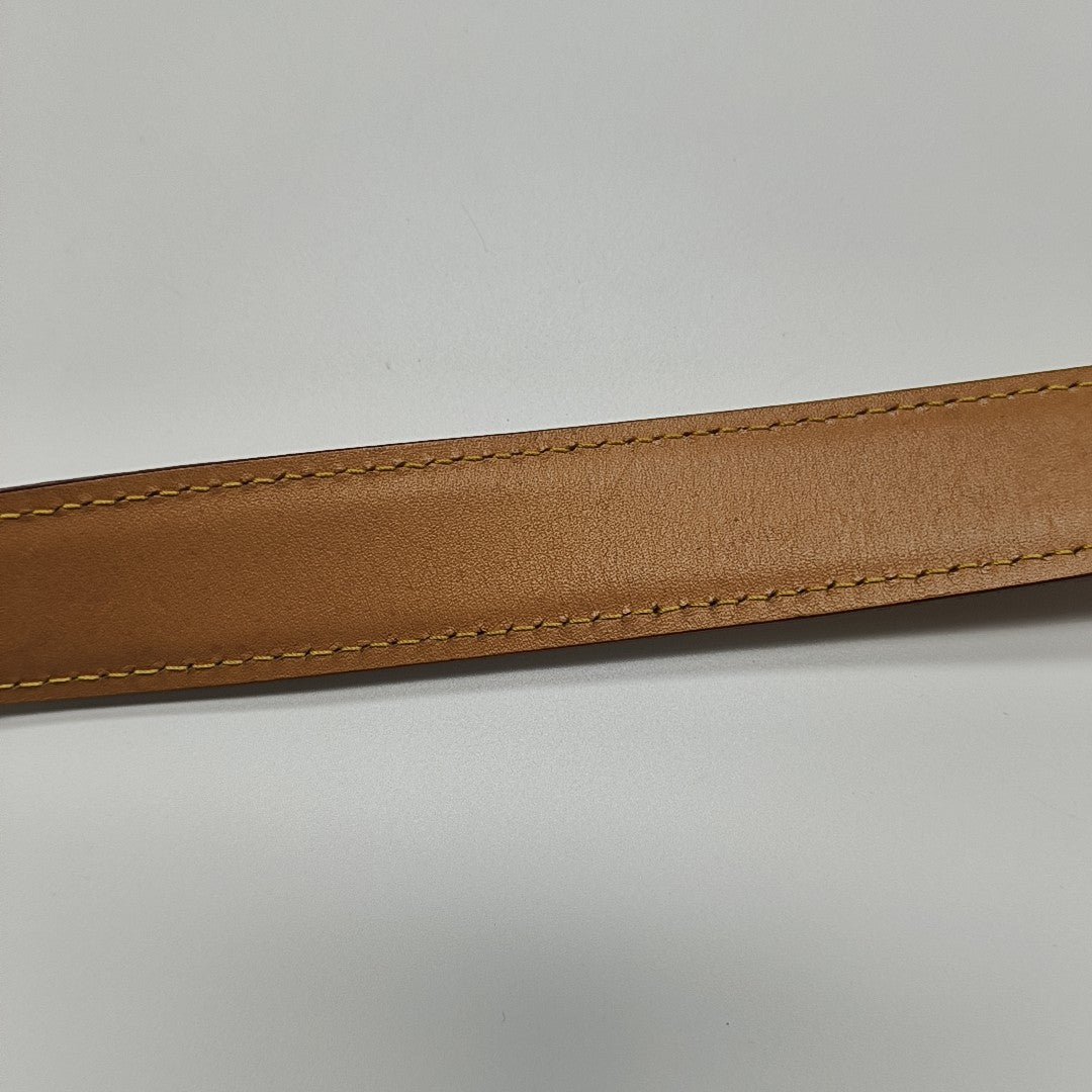 SIDE TRUNK MM Monogram Coated Canvas Brown