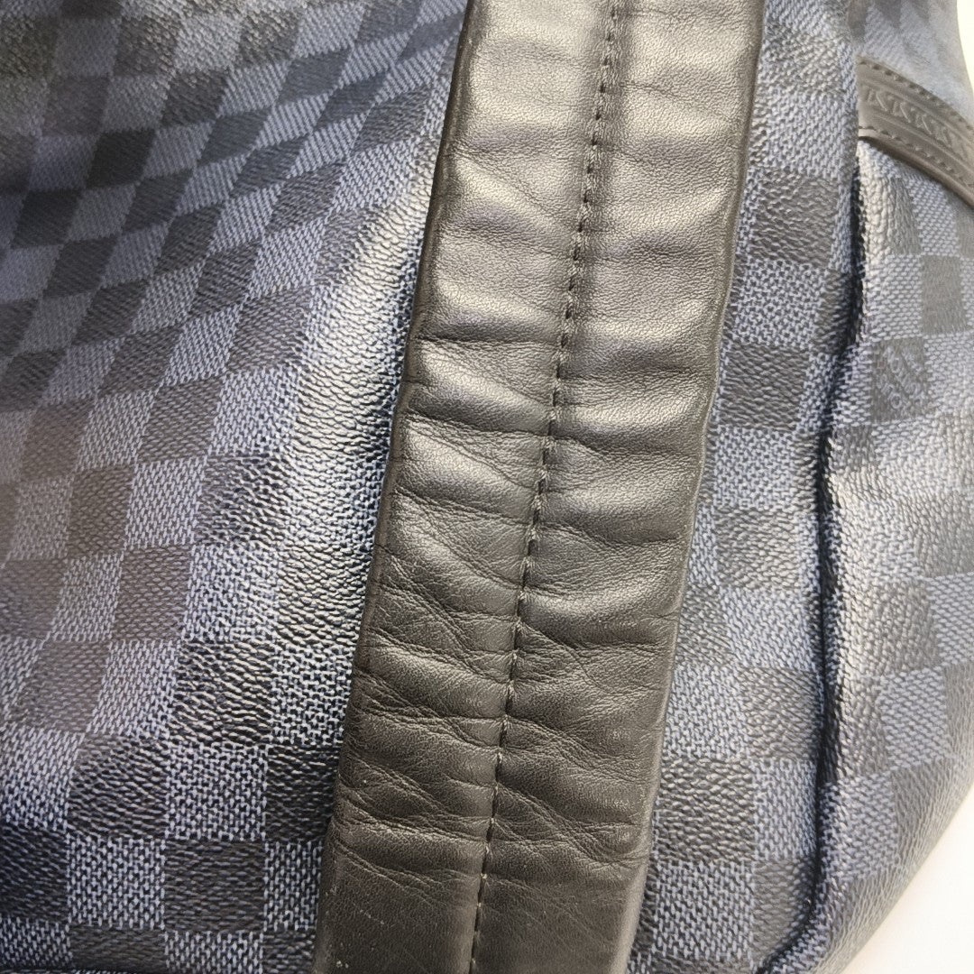 APOLLO Damier Coated Canvas Blue