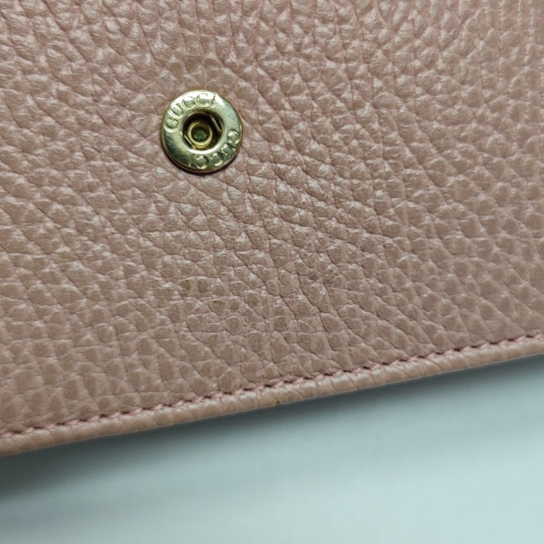 Interlocking G Small Calfskin Pink