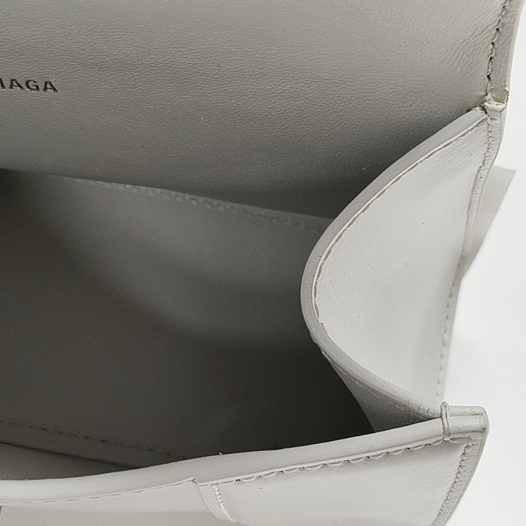 Hourglass XS Calfskin White