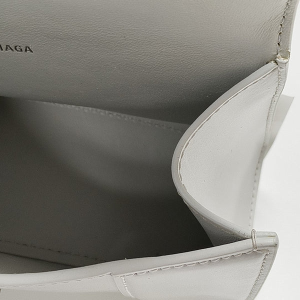 Hourglass XS Calfskin White