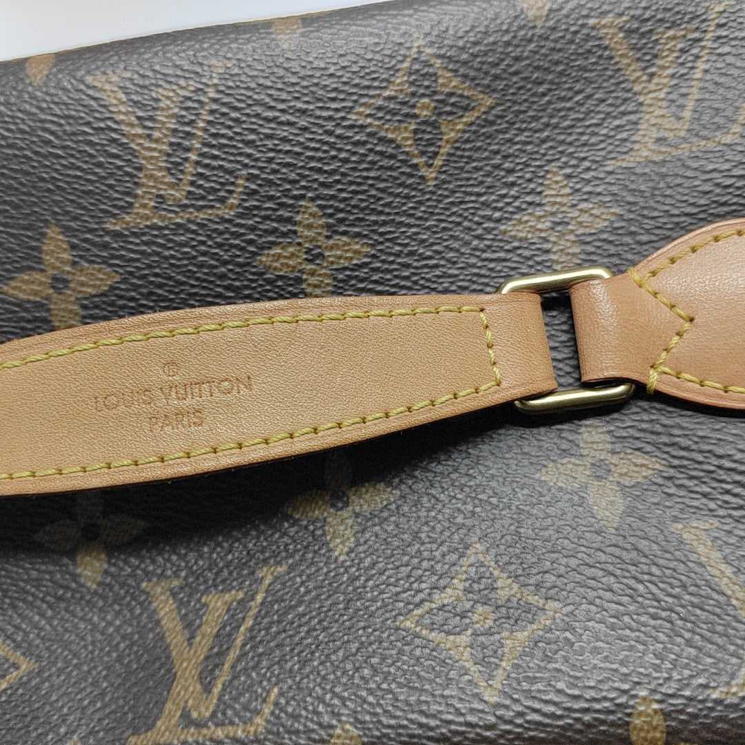 NICE Monogram Coated Canvas Brown