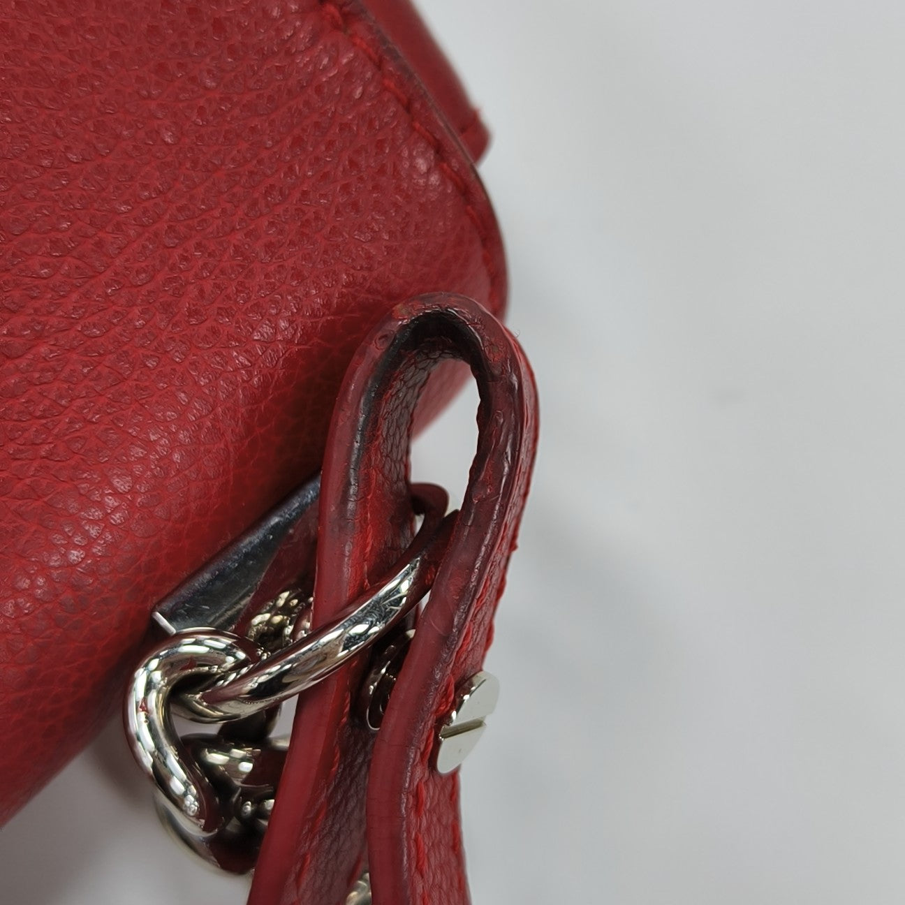 LOCKME BB Calfskin Red